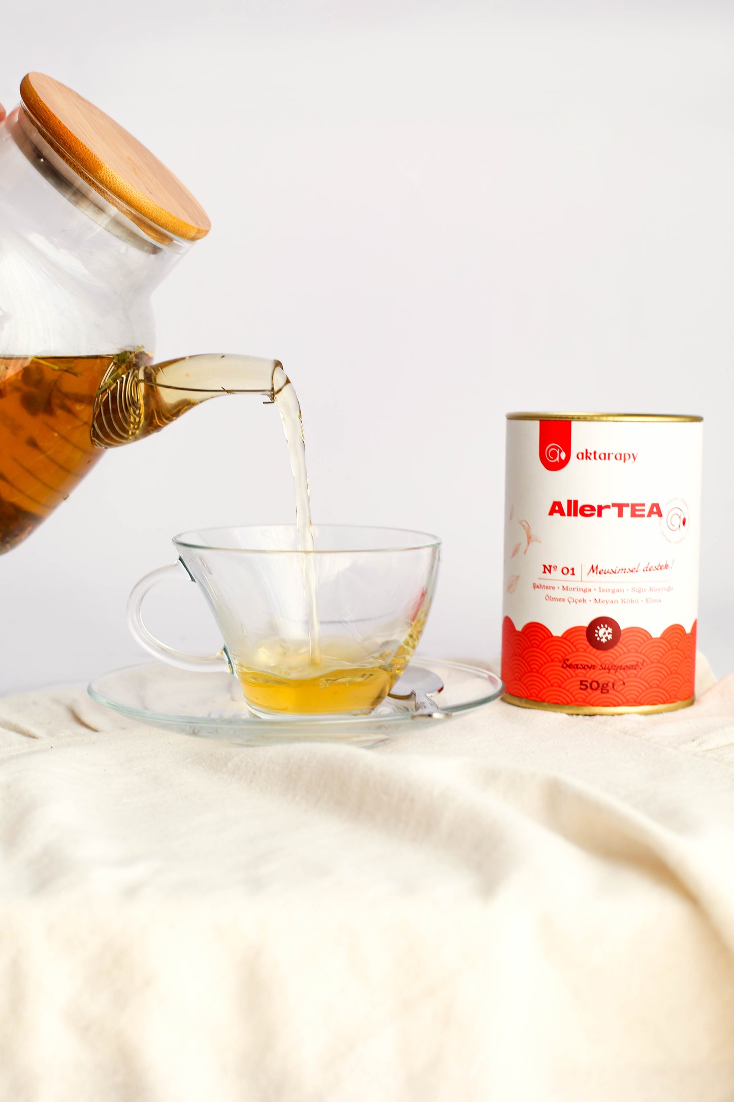 AllerTEA Mevsimsel Destek - Şahtere, Isırgan ve Moringa