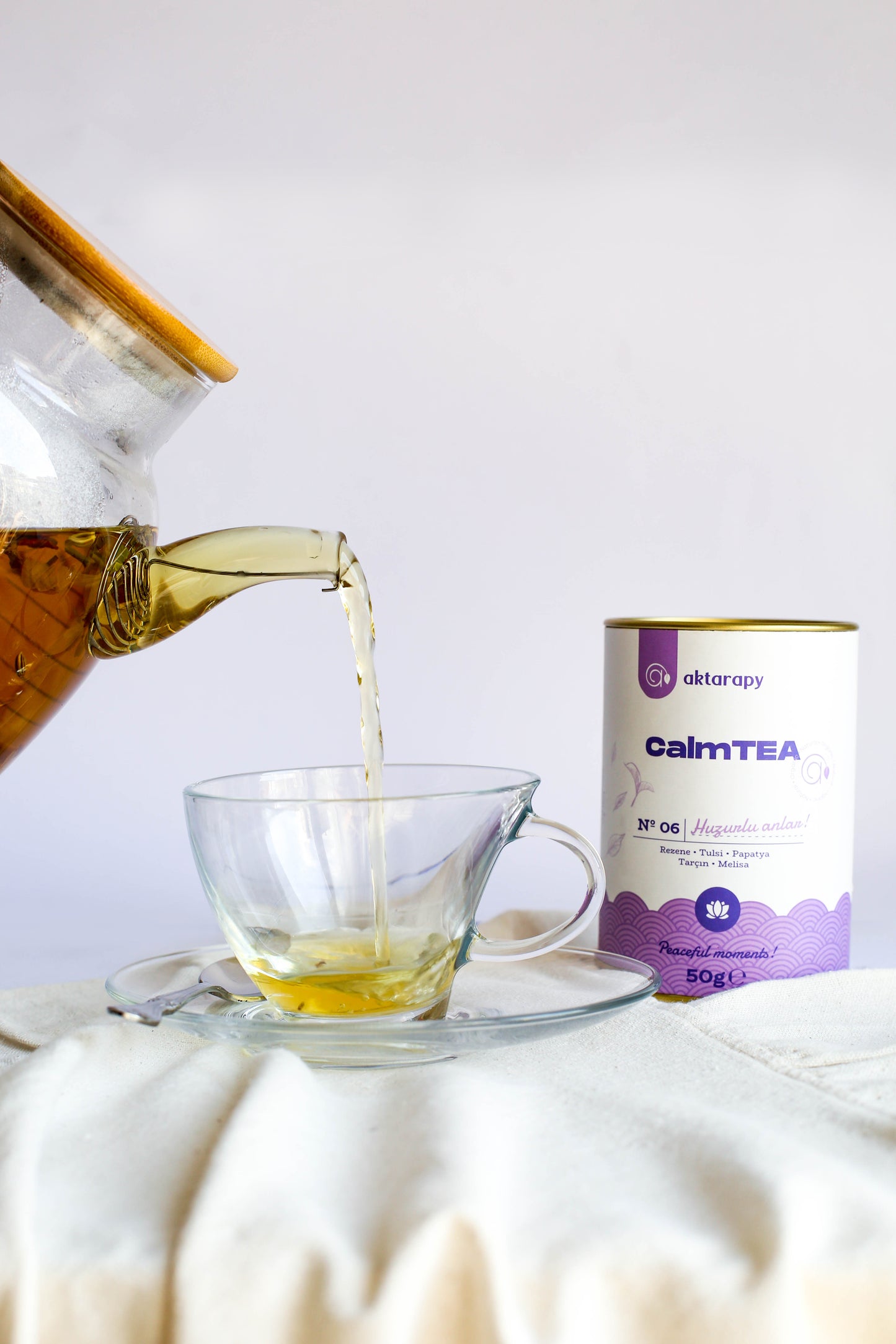 CalmTEA Huzurlu Anlar - Rezene,Tulsi ve Papatya