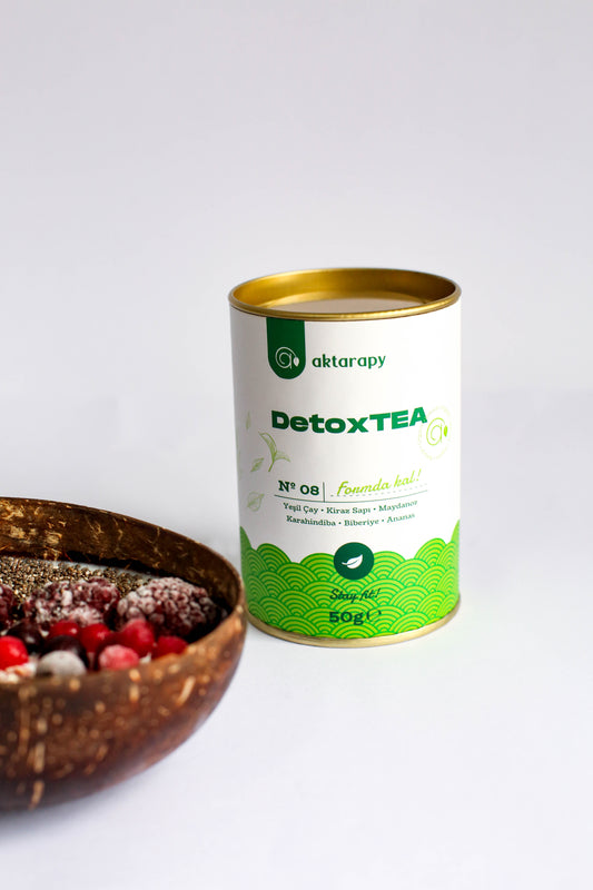 DetoxTea Formda Kal - Ananas, Yeşil çay, Biberiye ve Karahindiba