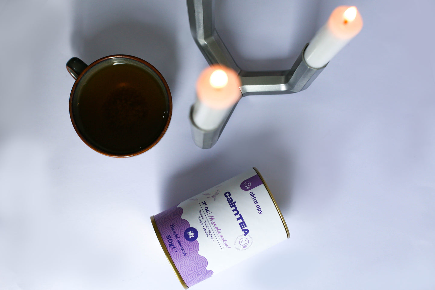 CalmTEA Huzurlu Anlar - Rezene,Tulsi ve Papatya