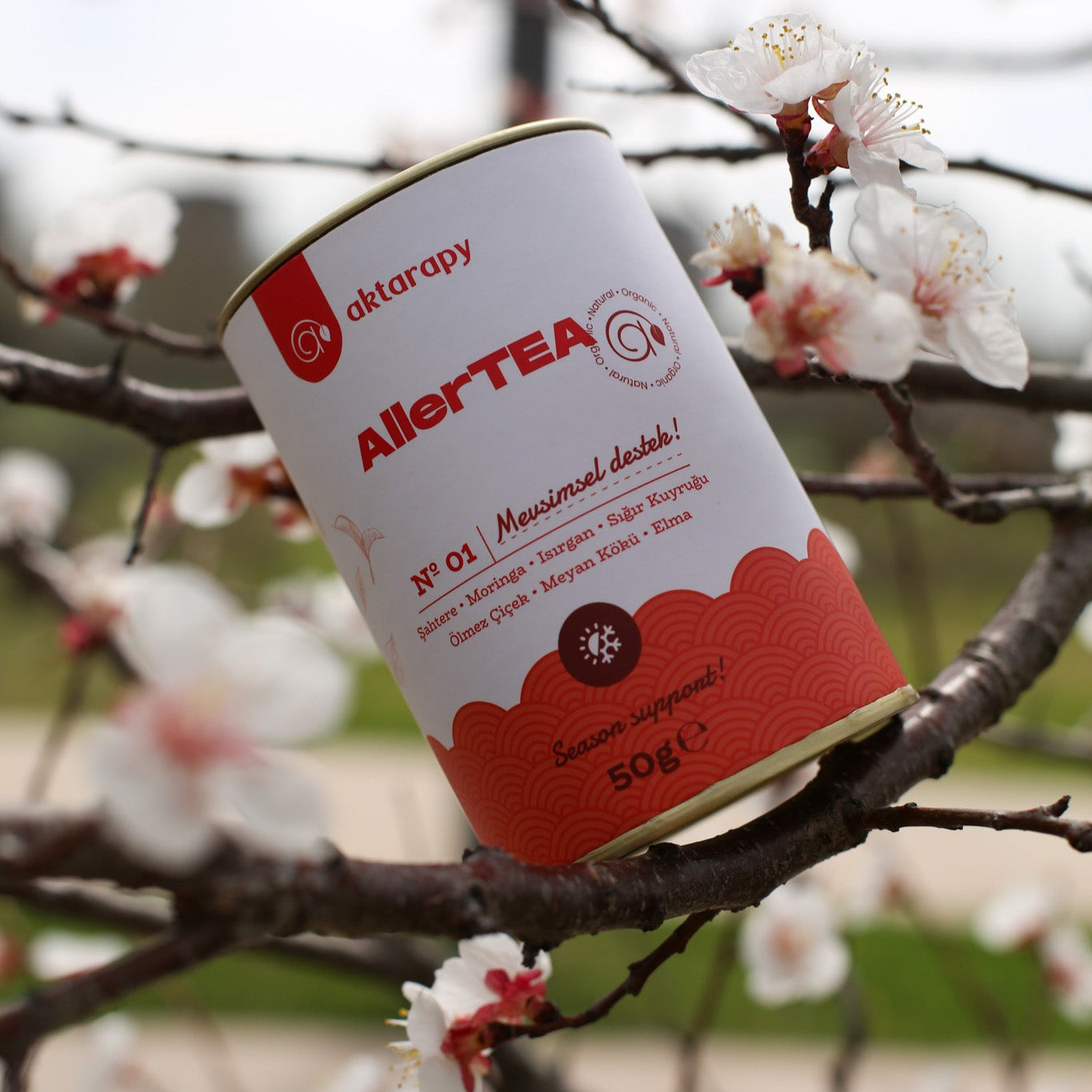 AllerTEA Mevsimsel Destek - Şahtere, Isırgan ve Moringa