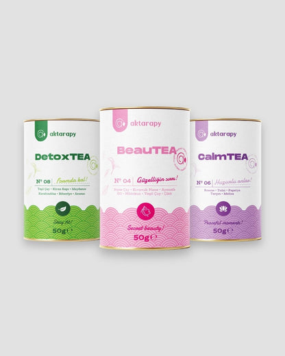 İçten Gelen Güzellik - BeauTEA + DetoxTEA + CalmTEA